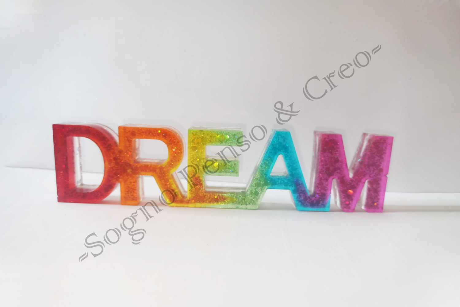Dream multicolor glitter